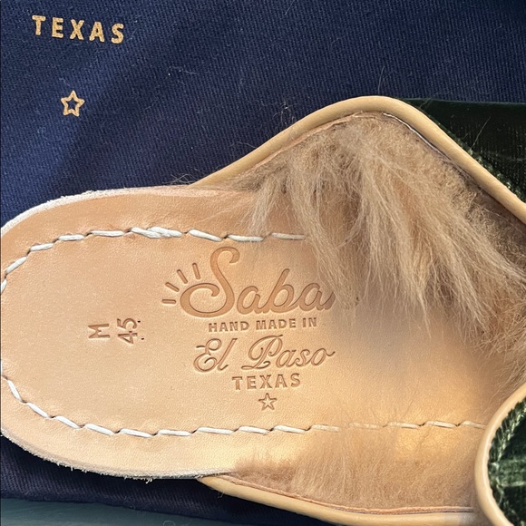 Sabah dark green Slippers with Plush Lining - Picture 2 of 4